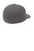 Port Authority C808 Mens Stretch Fit Hat Grey Flat Back