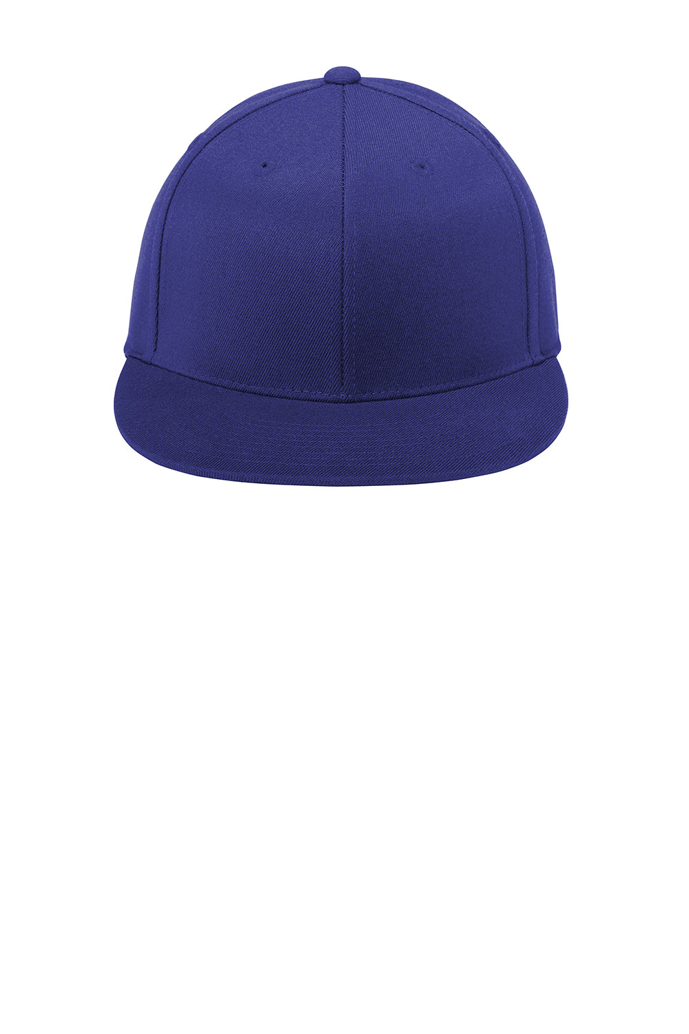 Port Authority C808 Mens Stretch Fit Hat Royal Blue Flat Front