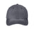 Port Authority C811 Adjustable Hat Charcoal Grey Flat Front