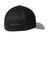 Port Authority C812 Mens Stretch Fit Hat Heather Grey/Black Flat Back