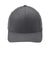 Port Authority C813 Mens Stretch Fit Hat Graphite Grey Flat Front