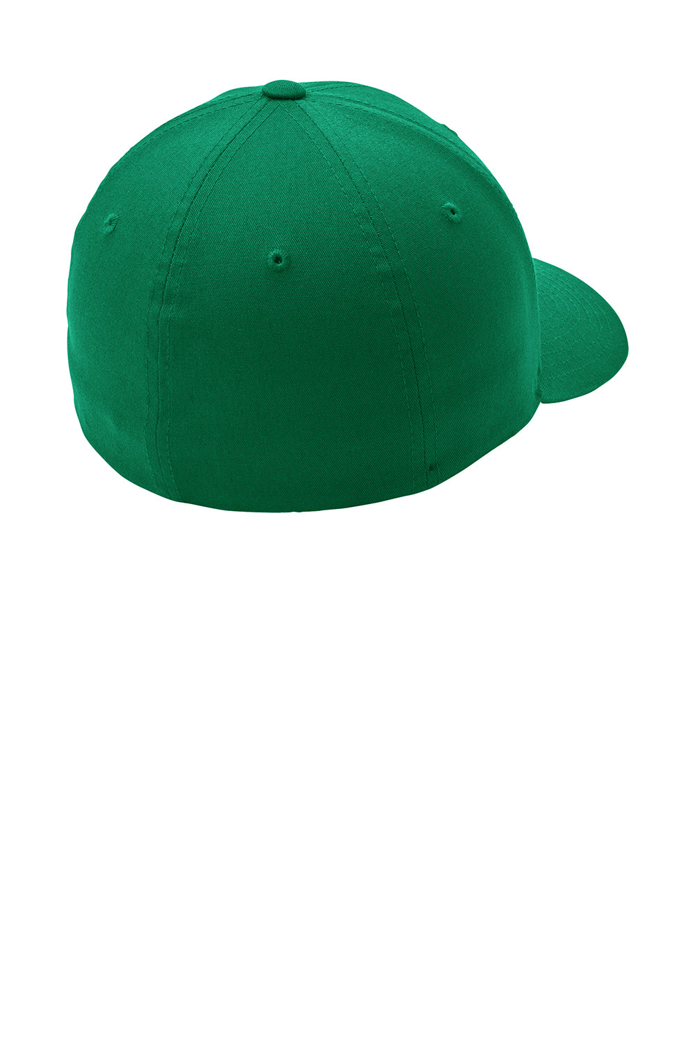 Port Authority C813 Mens Stretch Fit Hat Kelly Green Flat Back