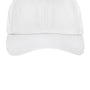 Port Authority Mens Moisture Wicking Adjustable Hat - White