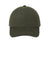 Port Authority C830 Adjustable Hat Olive Green/Black Flat Front