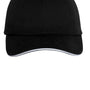 Port Authority Mens Adjustable Hat - Black