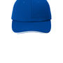 Port Authority Mens Dry Zone Moisture Wicking Adjustable Hat - Royal Blue/White