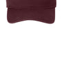 Port Authority Mens Fashion Adjustable Visor - Maroon