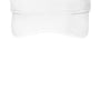 Port Authority Mens Fashion Adjustable Visor - White