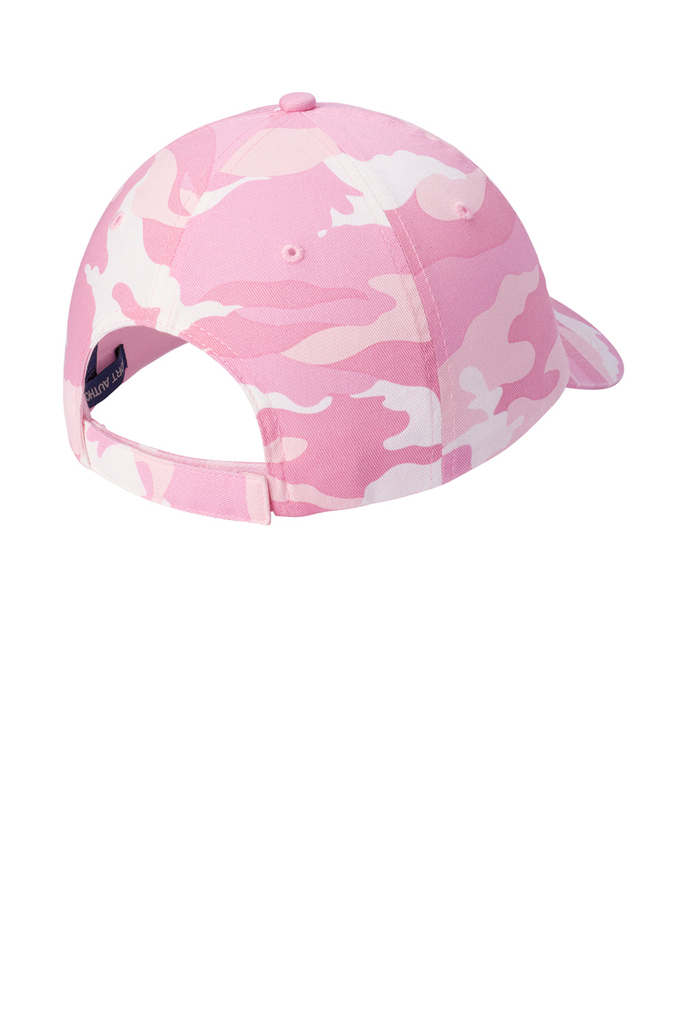 Port Authority C851 Camouflage Hat Pink Camo Flat Back