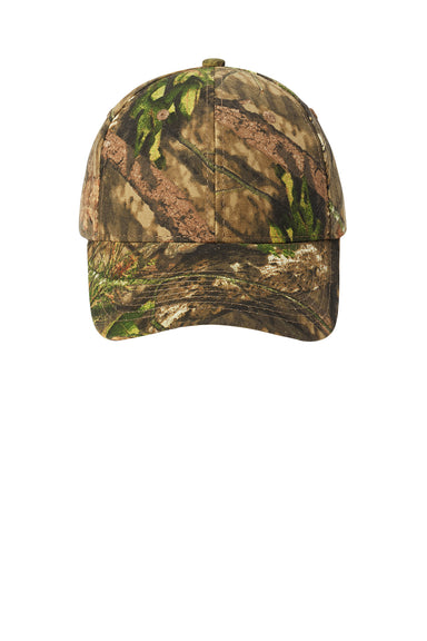 Port Authority C855 Pro Camouflage Adjustable Hat Mossy Oak Break Up Country Flat Front