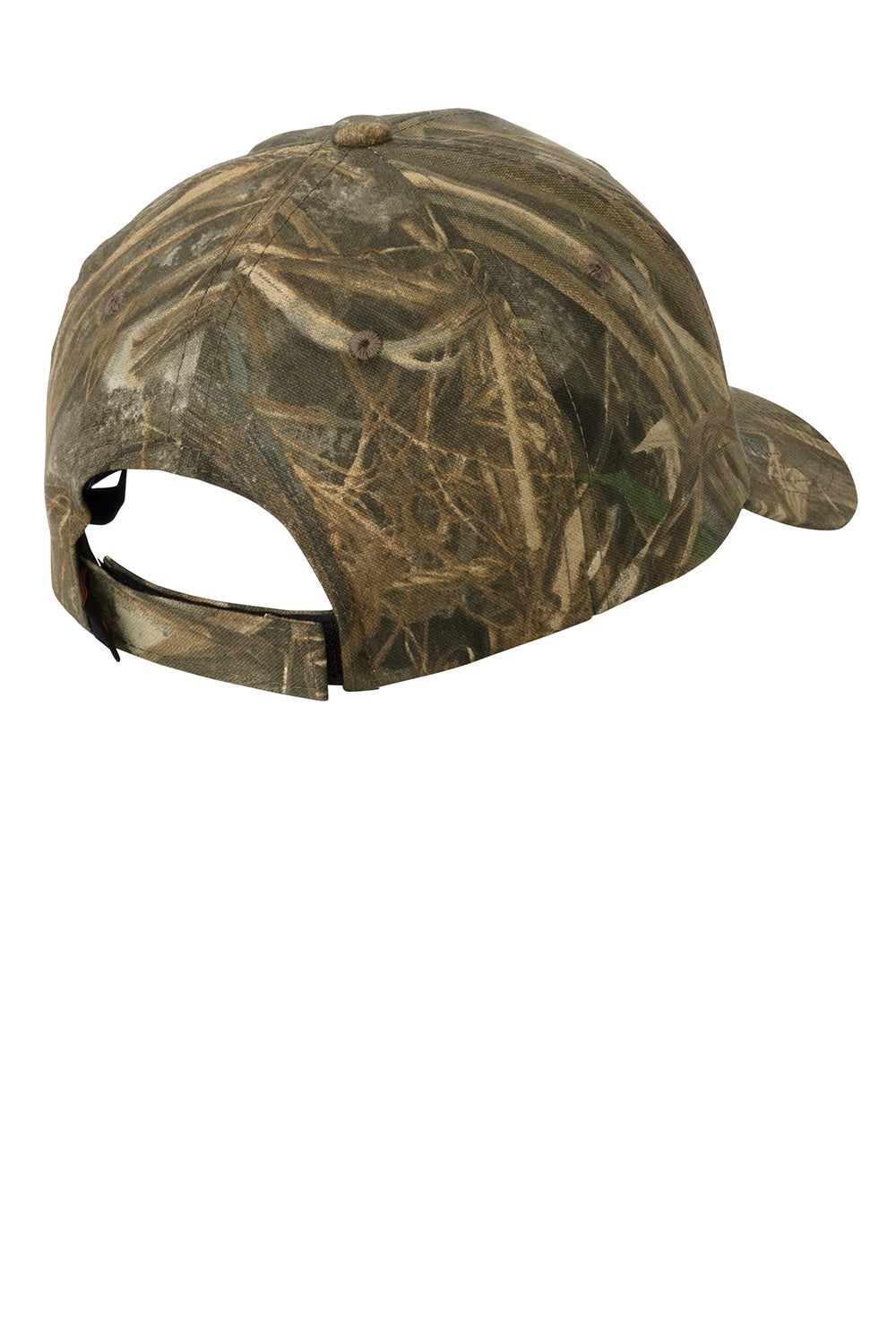 Port Authority C855 Mens Pro Camouflage Adjustable Hat Real Tree Max 7 Flat Back