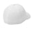 Port Authority C865 Mens Stretch Fit Hat White Flat Back