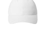 Port Authority Mens Moisture Wicking Adjustable Hat - White