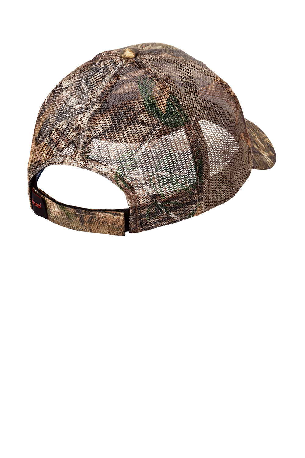 Port Authority C869 Pro Camouflage Mesh Back Adjustable Hat Realtree Edge Camo Flat Back