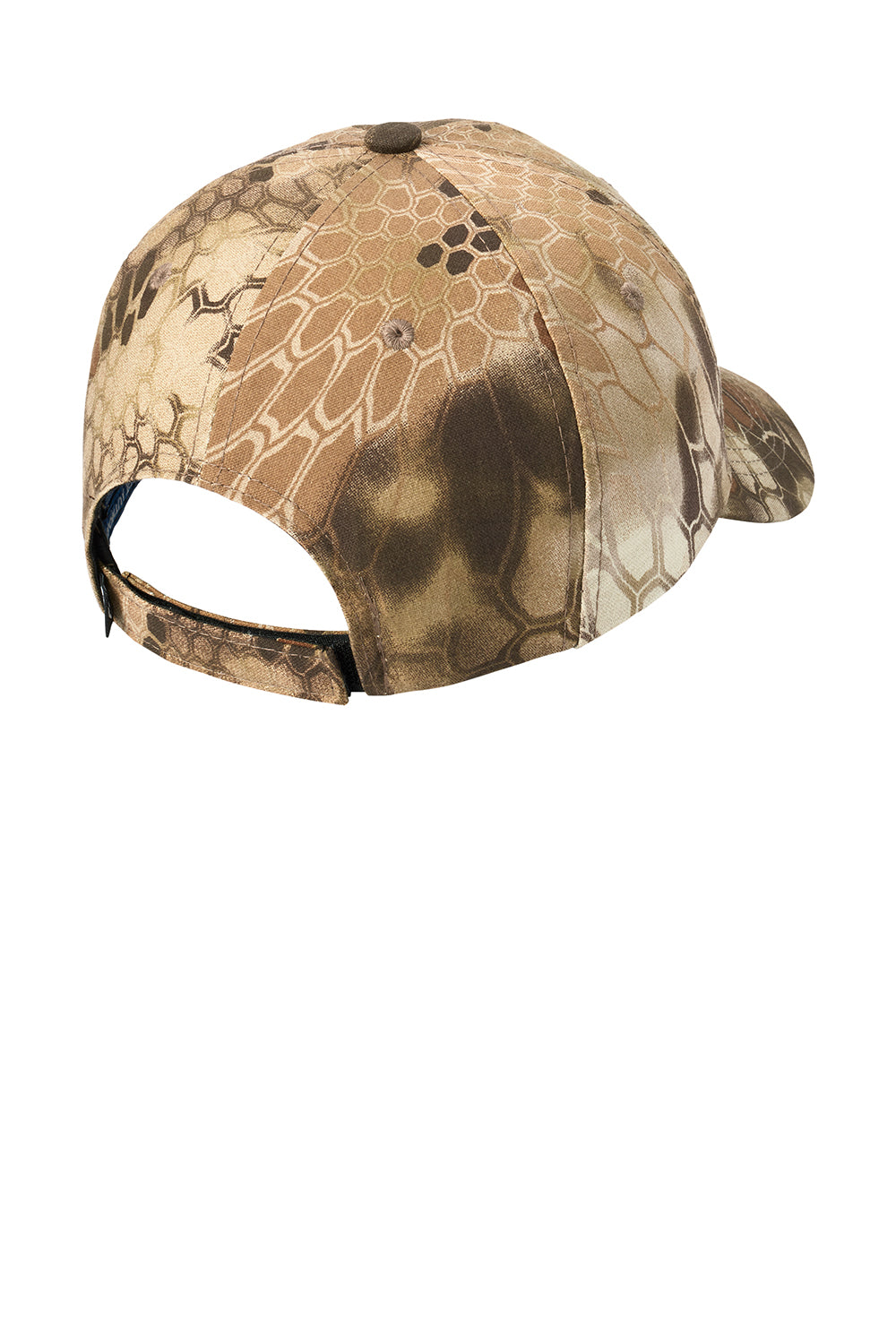 Port Authority C871 Pro Camouflage Garment Washed Adjustable Hat Kryptek Highlander Flat Back