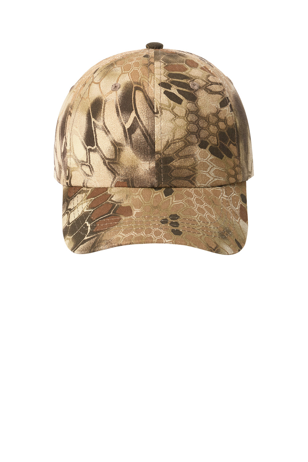 Port Authority C871 Pro Camouflage Garment Washed Adjustable Hat Kryptek Highlander Flat Front