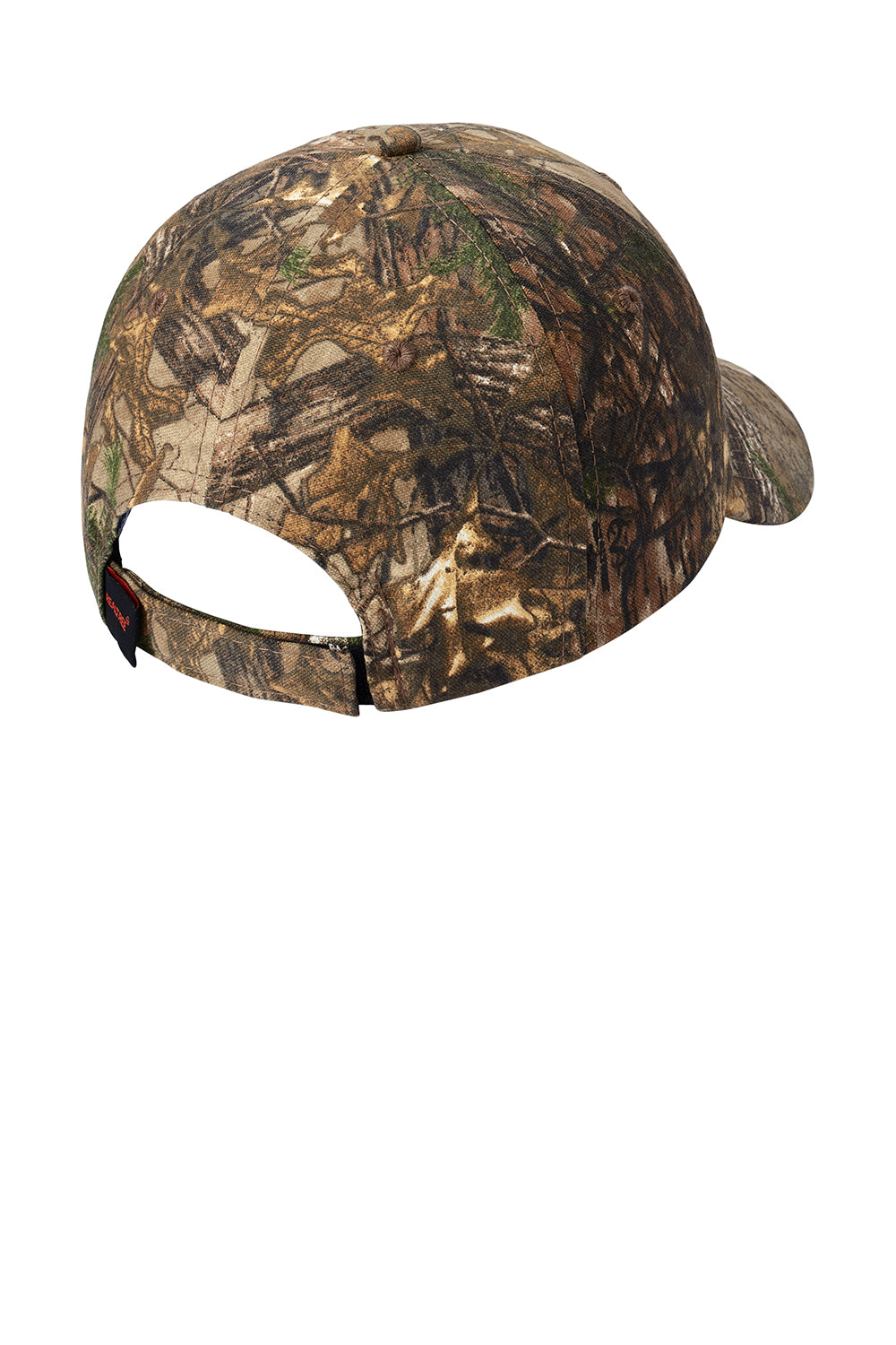 Port Authority C871 Pro Camouflage Garment Washed Adjustable Hat Realtree Edge Camo Flat Back