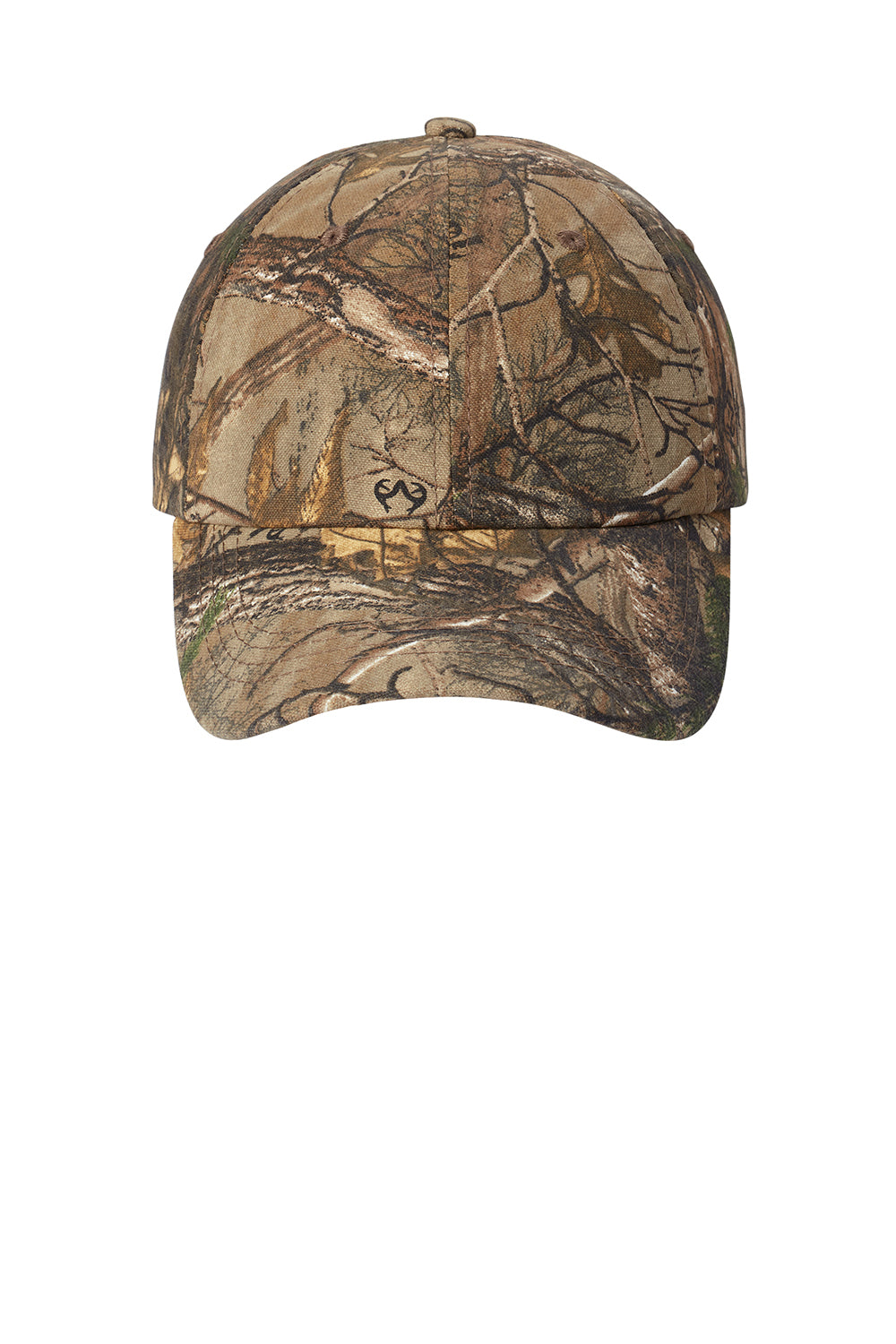 Port Authority C871 Pro Camouflage Garment Washed Adjustable Hat Realtree Edge Camo Flat Front