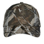 Port Authority Mens Pro Camouflage Garment Washed Adjustable Hat - Realtree Hardwoods