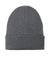 Port Authority C880 Mens C-Free Recycled Beanie Steel Grey Flat Front