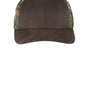 Port Authority Mens Pigment Print Camouflage Mesh Back Adjustable Hat - Realtree Edge Camo/Brown