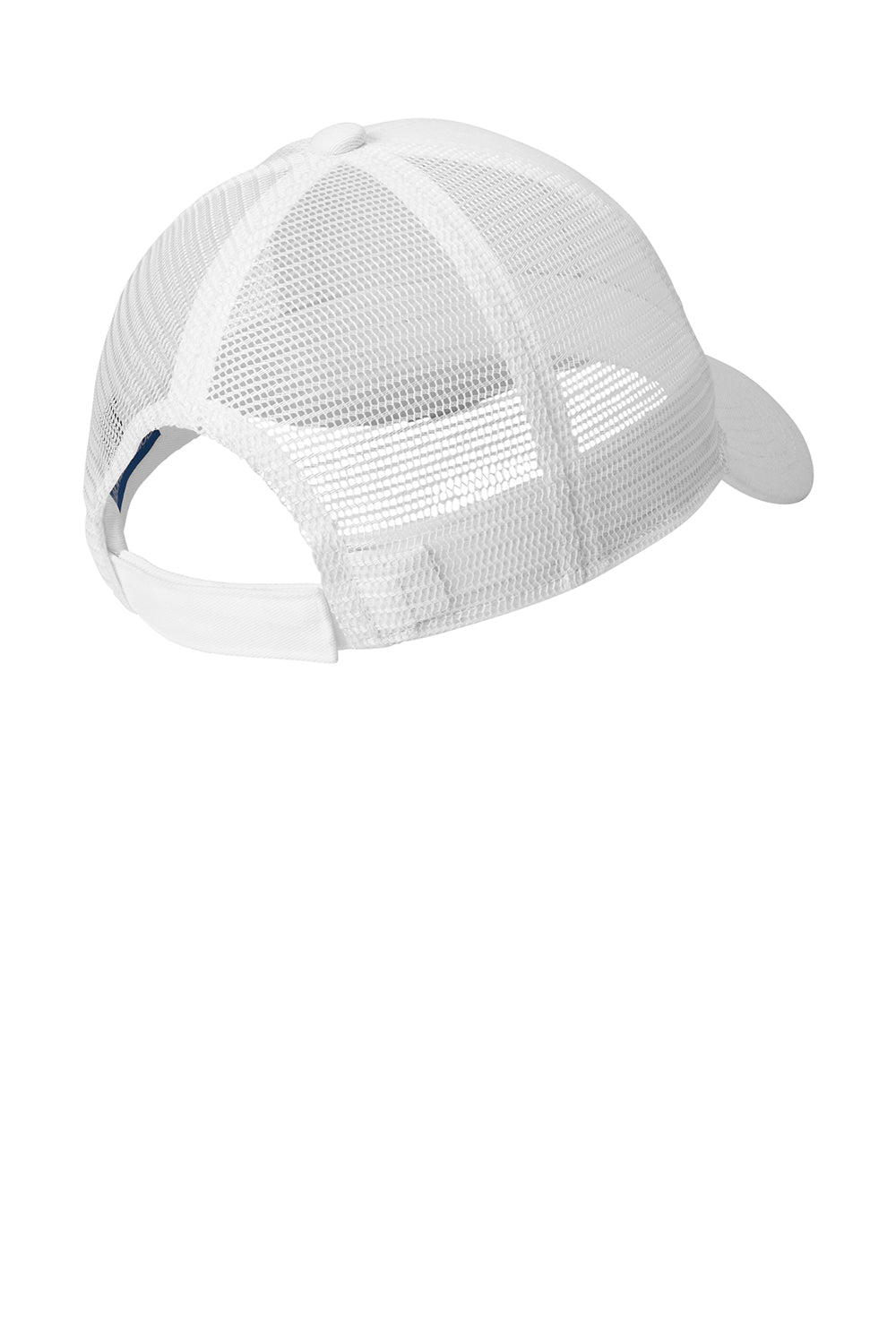 Port Authority C911 Adjustable Mesh Back Adjustable Hat White Flat Back