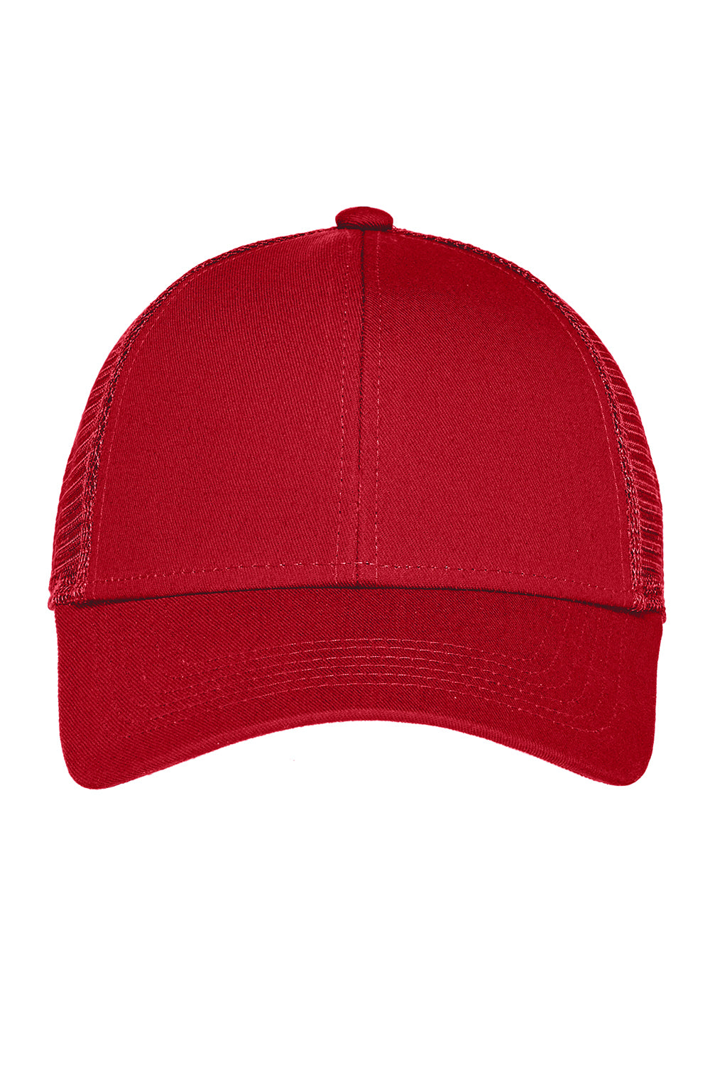 Port Authority C911 Adjustable Mesh Back Adjustable Hat Chili Red Flat Front