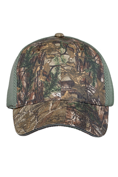 Port Authority C912 Camouflage Mesh Back Hat Realtree Xtra/Green Flat Front