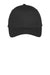 Port & Company C914 Mens Twill Adjustable Hat Black Flat Front