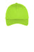 Port & Company C914 Mens Twill Adjustable Hat Lime Green Flat Front