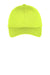 Port & Company C914 Mens Twill Adjustable Hat Neon Yellow Flat Front