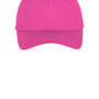 Port & Company Mens Twill Adjustable Hat - Sangria Pink