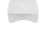 Port & Company Mens Twill Adjustable Hat - White