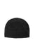 Port Authority C918 Mens Fleece Beanie Black Flat Front