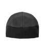 Port Authority Mens Fleece Beanie - Charcoal Grey/Black