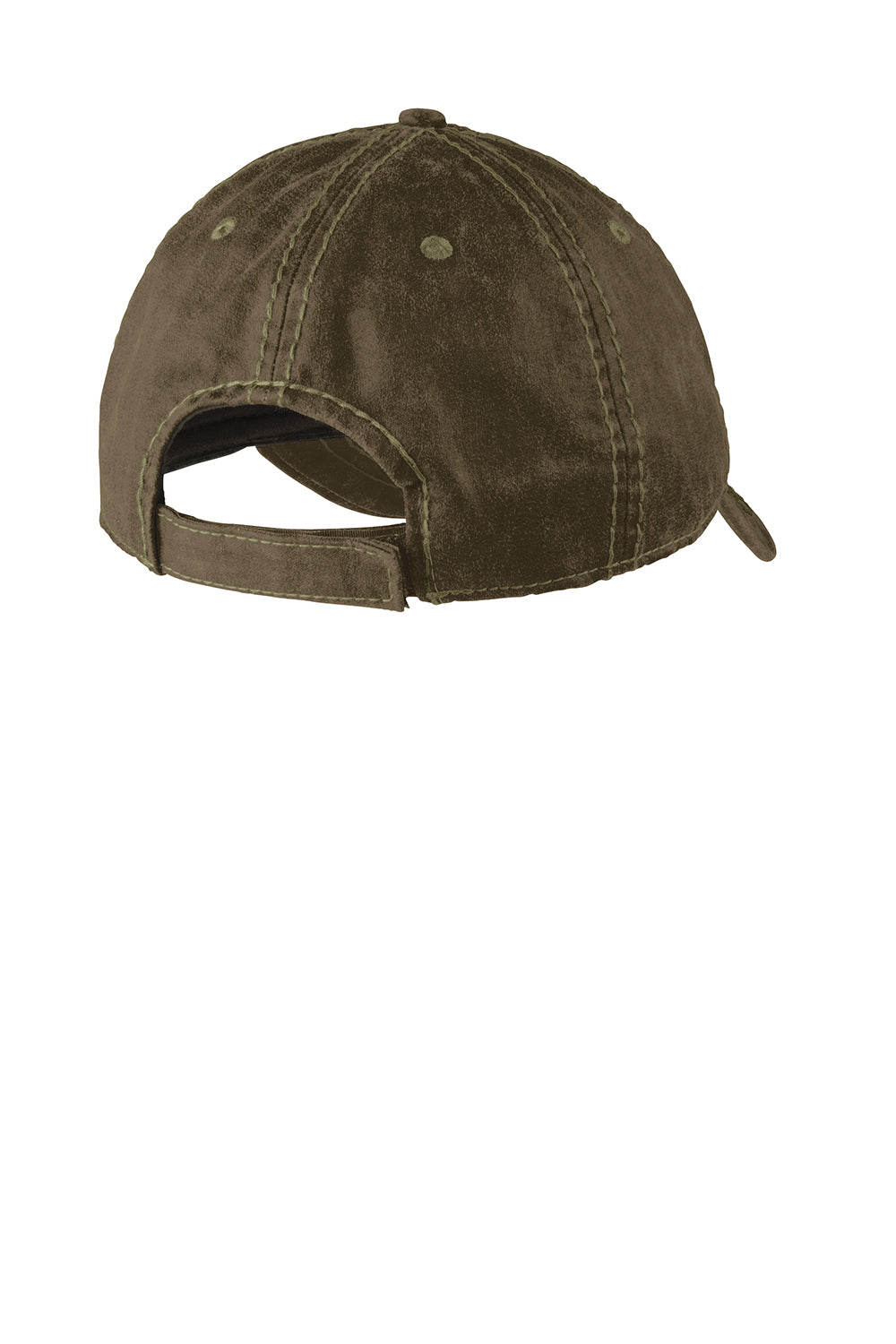 Port Authority C924 Adjustable Hat Brown Flat Back