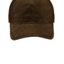 Port Authority Mens Pigment Print Mesh Back Adjustable Hat - Brown