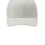 Port Authority Mens Wool Blend Flexfit Hat - Heather Light Grey