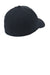 Port Authority C928 Mens Wool Blend Flexfit Hat Dark Navy Blue Flat Back