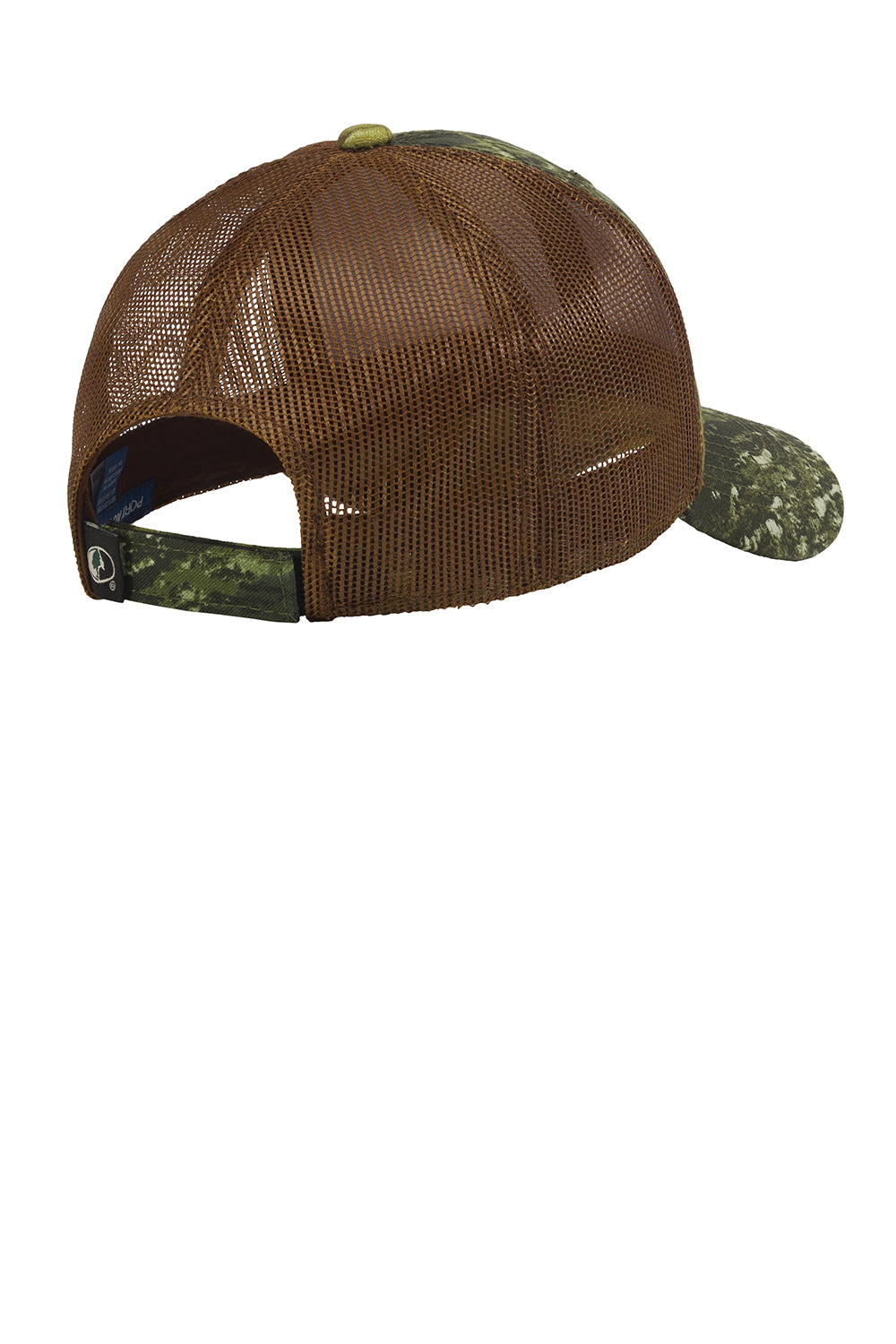 Port Authority C930 Camouflage Mesh Back Adjustable Hat Mossy Oak New Break Up/Brown Flat Back