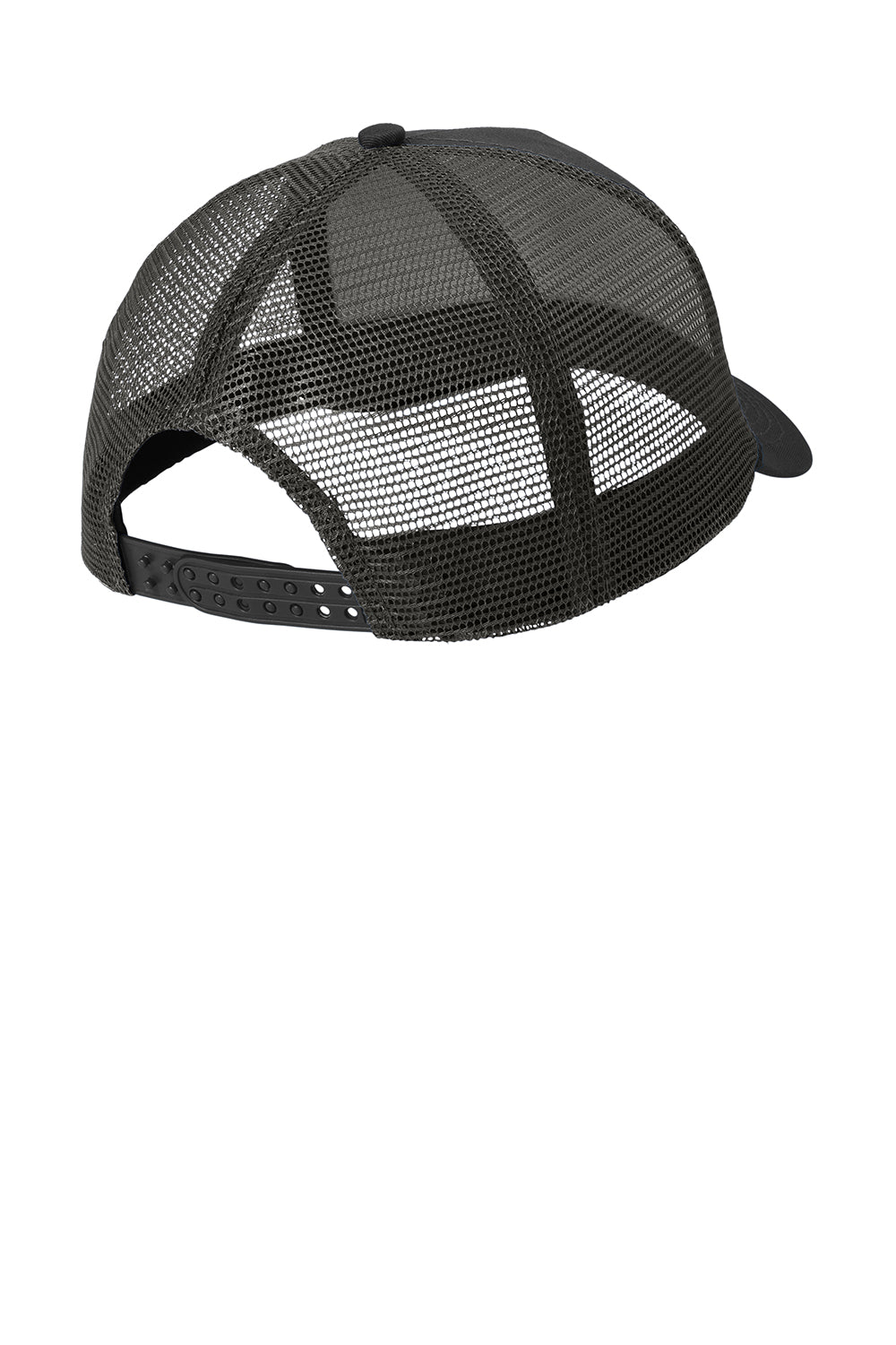 Port Authority C932 Snapback Hat Black Flat Back