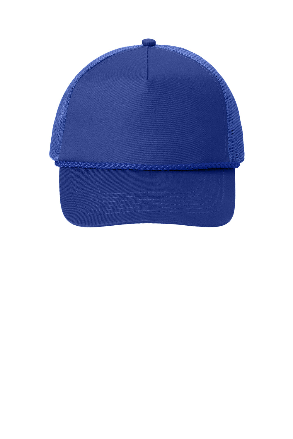 Port Authority C932 Snapback Hat Royal Blue Flat Front