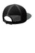 Port Authority C937 Foam Outdoor Flexfit Adjustable Hat Graphite Grey/Black Flat Back