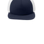 Port Authority Mens Foam Outdoor Flexfit Adjustable Hat - True Navy Blue/White