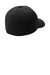 Port Authority C938 Mens Delta Flexfit Hat Black Flat Back