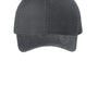 Port Authority Mens Beach Wash Adjustable Hat - Coal Grey