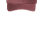 Port Authority Mens Beach Wash Adjustable Visor - Red Rock