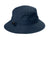 Port Authority C948 Mens Moisture Wicking Bucket Hat Dress Navy Blue Flat Back