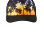 Port Authority Mens Real Photo Snapback Trucker Hat - Palm Trees