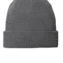 Port Authority Mens Chunky Knit Beanie - Heather Smoke Grey